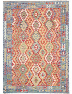 Kilim 170x237 Cm Kilim, Afghanistan, Lana Cardata A Mano