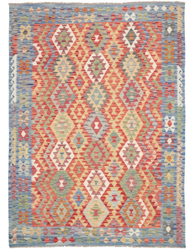 Kilim 170x237 Cm Kilim, Afghanistan, Hand-carded Wool