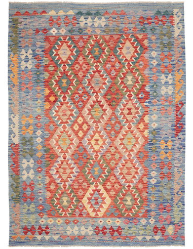 Kilim 173x241 Cm Kilim, Afghanistan, Lana Cardata A Mano,