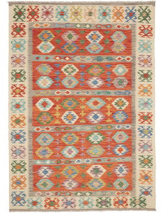 Kilim 172x248 Cm Kilim, Afghanistan, Hand-carded Wool,