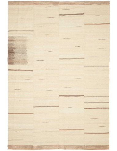 Kilim 218x320 Cm Kilim Persia Hand-carded Wool Cotton