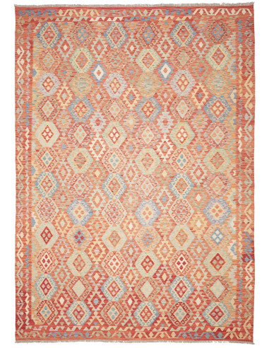 Kilim 256x357 Cm Kilim, Afghanistan, Hand-carded Wool,