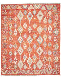 Kilim 248x301 Cm Kilim, Afghanistan, Lana Cardata A Mano