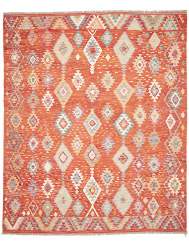Kilim 248x301 Cm Kilim, Afghanistan, Hand-carded Wool (warp: