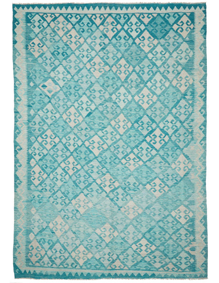 Kilim 245x350 Cm Kilim, Afghanistan, Lana Cardata A Mano