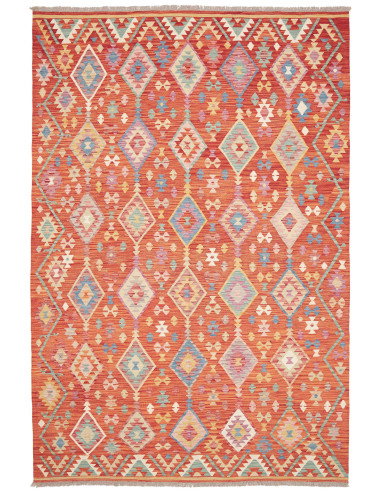 Kilim 201x300 Cm Kilim Afghanistan Hand-carded Wool