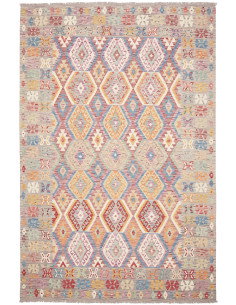 Kilim 203x304 Cm Kilim Afghanistan, Lana Cardata A Mano,