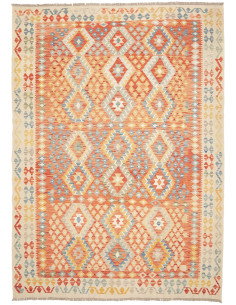 Kilim 210x295 Cm Kilim Afghanistan, Lana Cardata A Mano