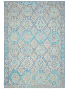 Kilim 201x295 Cm Kilim, Afghanistan, Lana Cardata A Mano,