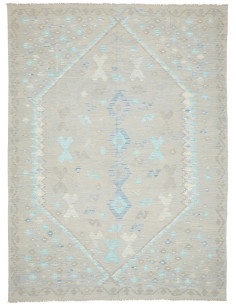 Kilim 206x284 Cm Kilim, Afghanistan, Lana Cardata A Mano