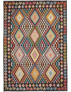 Kilim 210x296 Cm Kilim, Afghanistan, Lana Cardata A Mano Con