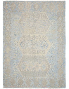 Kilim 211x290 Cm Kilim, Afghanistan, Lana Cardata A Mano,