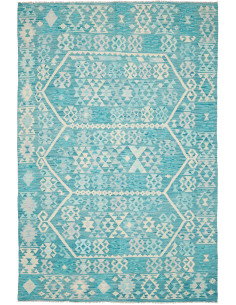 Kilim 200x302 Cm Kilim Afghanistan Lana Cardata A Mano