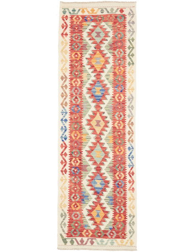 Kilim 73x241 Cm Kilim Afghanistan Lana Cardata A Mano