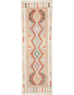 Kilim 80x243 Cm Kilim, Afghanistan, Lana Cardata A Mano