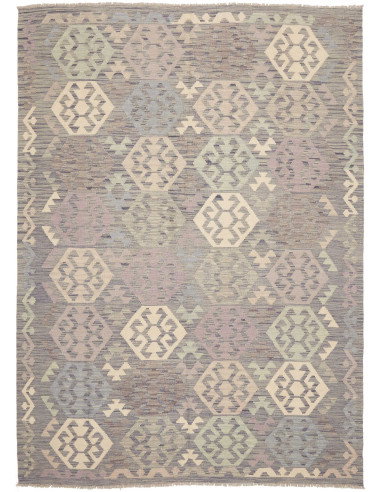 Kilim 177x239 Cm Kilim, Afghanistan, Lana Cardata A Mano