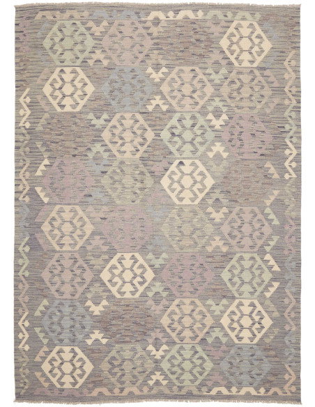 Kilim 177x239 Cm Kilim, Afghanistan, Lana Cardata A Mano