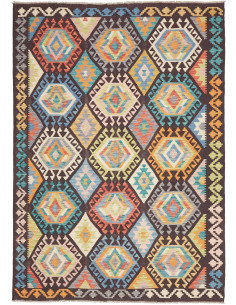 Kilim 175x245 Cm Kilim, Afghanistan, Hand-carded Wool (warp: