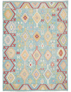 Kilim 175x243 Cm Kilim Afghanistan Hand-carded Wool Cotton