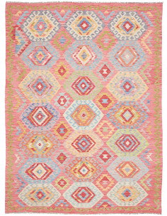 Kilim 179x246 Cm Kilim Afghanistan, Lana Cardata A Mano, 0.3