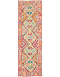 Kilim 76x250 Cm Kilim Afghanistan, Lana Cardata A Mano