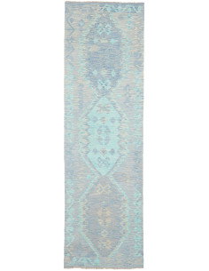 Kilim 88x298 Cm Kilim, Afghanistan, Hand-carded Wool, Cotton