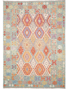 Kilim 180x250 Cm Kilim Afghanistan Hand-carded Wool (warp: