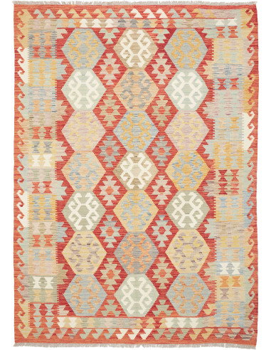 Kilim 168x240 Cm Kilim Afghanistan Hand-carded Wool Cotton