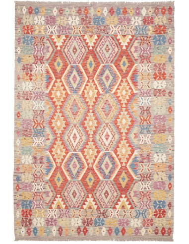 Kilim 174x249 Cm Kilim, Afghanistan, Lana Cardata A Mano,