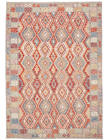 Kilim 180x250 Cm Kilim Afghanistan Hand-carded Wool (warp: