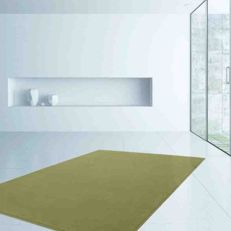 tappeto moderno tinta unita passage 495 verde
