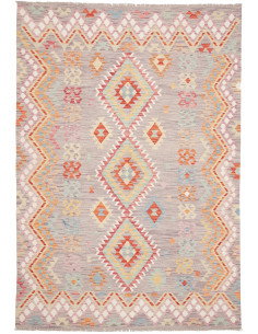 Kilim 164x235 Cm Kilim, Afghanistan, Hand-carded Wool (warp: