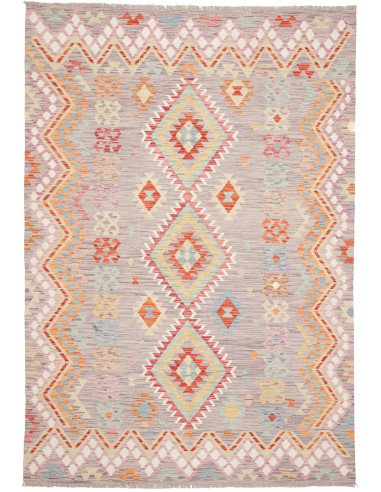 Kilim 164x235 Cm Kilim, Afghanistan, Lana Cardata A Mano