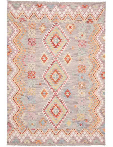 Kilim 164x235 Cm Kilim, Afghanistan, Hand-carded Wool (warp:
