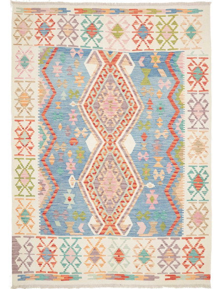 Kilim 176x254 Cm Kilim Afghanistan Hand-carded Wool, Cotton