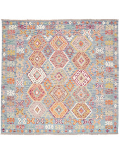 Kilim 198x192 Cm Kilim Afghano Lana