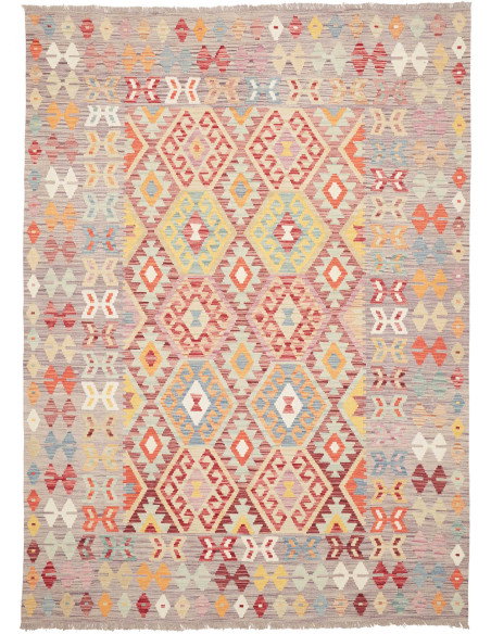 Kilim 176x247 Cm Kilim Afghanistan Lana Cardata A Mano