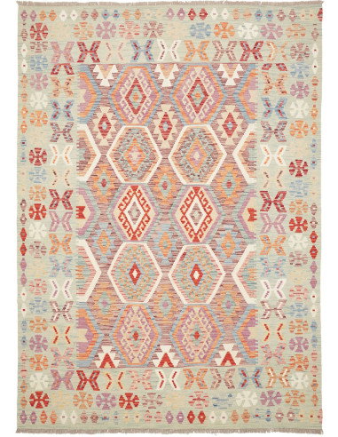 Kilim 179x250 Cm Kilim, Afghanistan, Lana Cardata A Mano