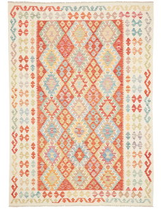Kilim 176x242 Cm Kilim Afghanistan, Hand-carded Wool,