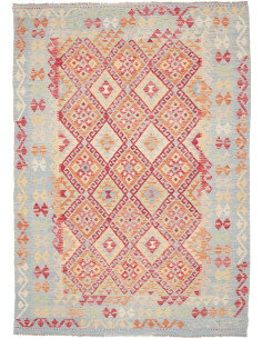 Kilim 177x246 Cm Kilim, Afghanistan, Hand-carded Wool,