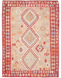 Kilim 173x235 Cm Kilim Afghanistan Hand-carded Wool (warp:
