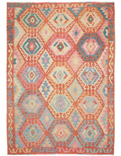 Kilim 181x258 Cm Kilim, Afghanistan, Hand-carded Wool (warp: