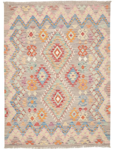 Kilim 149x201 Cm Kilim, Afghanistan, Hand-carded Wool (warp: