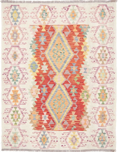 Kilim 150x200 Cm Kilim Afghanistan, Hand-carded Wool (warp: