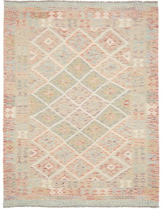 Kilim 157x207 Cm Kilim Afghanistan Lana Cardata A Mano