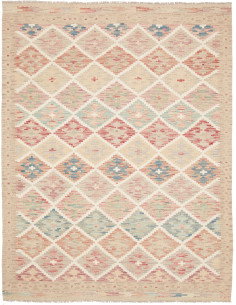 Kilim 153x196 Cm Kilim, Afghanistan, Lana Cardata A Mano,