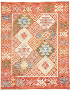 Kilim 159x198 Cm Kilim Afghanistan Hand-carded Wool 0.3