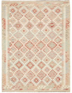 Tappeto Kilim Afghanistan 153x205 Crema Terra-c