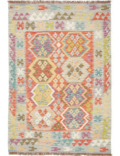 Kilim 120x172 Cm Kilim, Afghanistan, Lana Cardata A Mano,