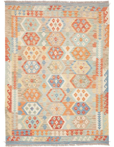 Kilim 151x203 Cm Kilim, Afghanistan, Hand-carded Wool (warp: